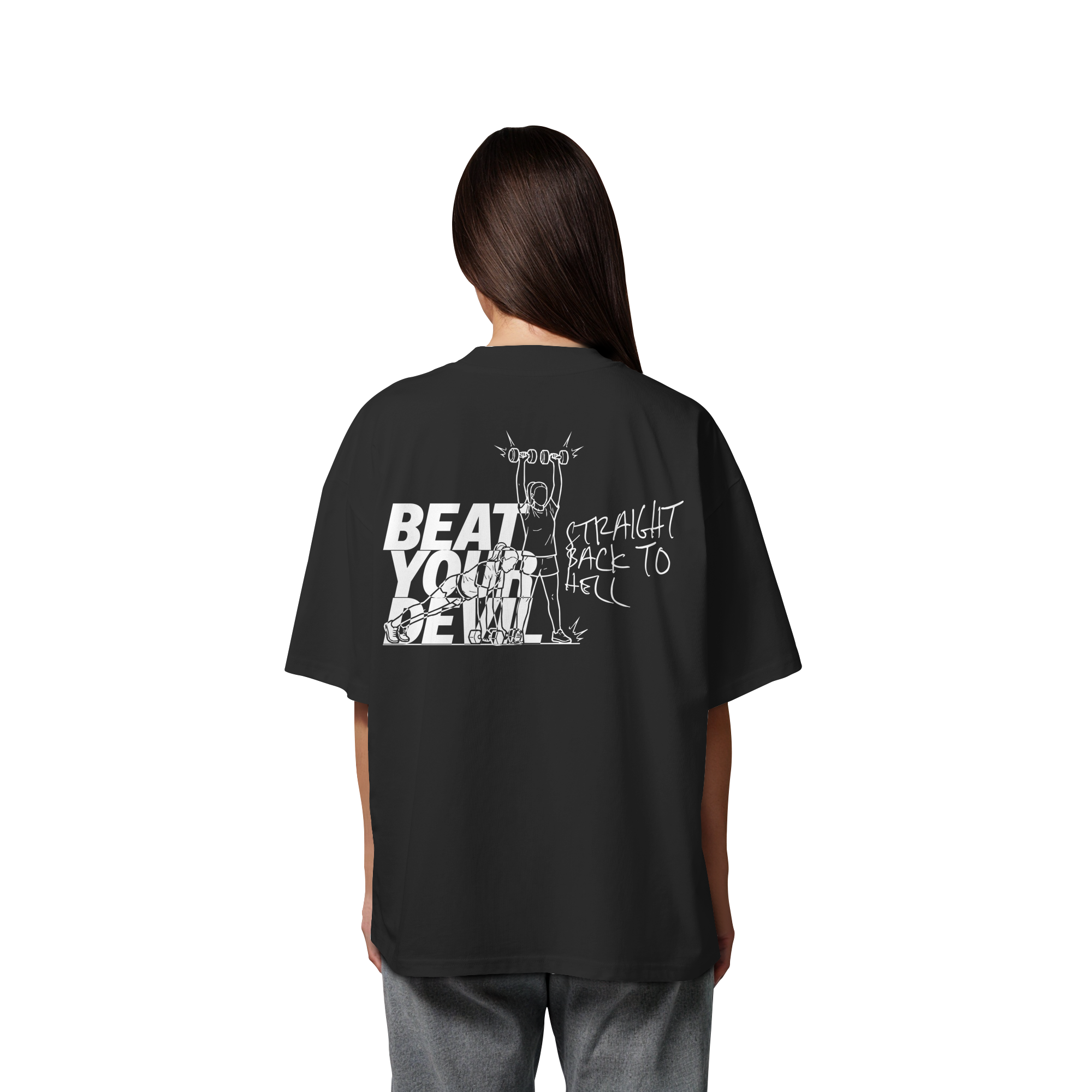BEAT YOUR DEVIL – Pre-Season Edition - Organic Oversize Shirt