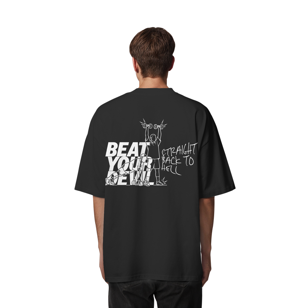 BEAT YOUR DEVIL – Pre-Season Edition - Organic Oversize Shirt
