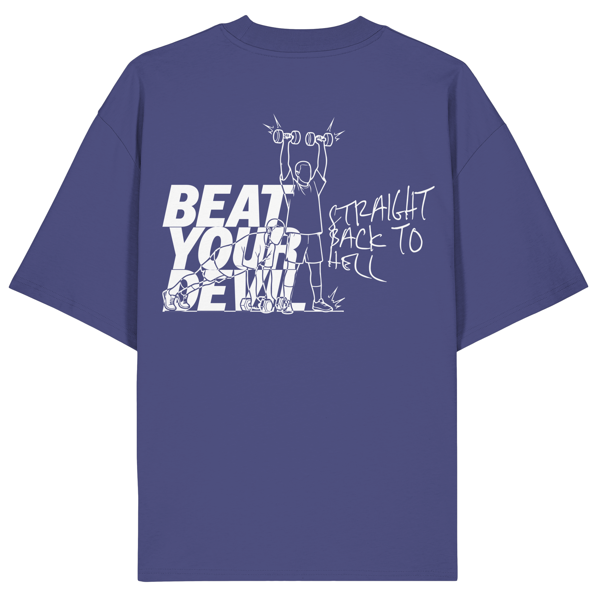 BEAT YOUR DEVIL – Pre-Season Edition - Organic Oversize Shirt