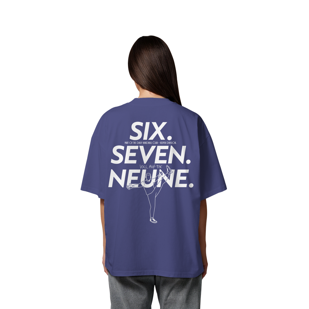 SIX. SEVEN. NEUNE. – Keeper Edition - Organic Oversize Shirt