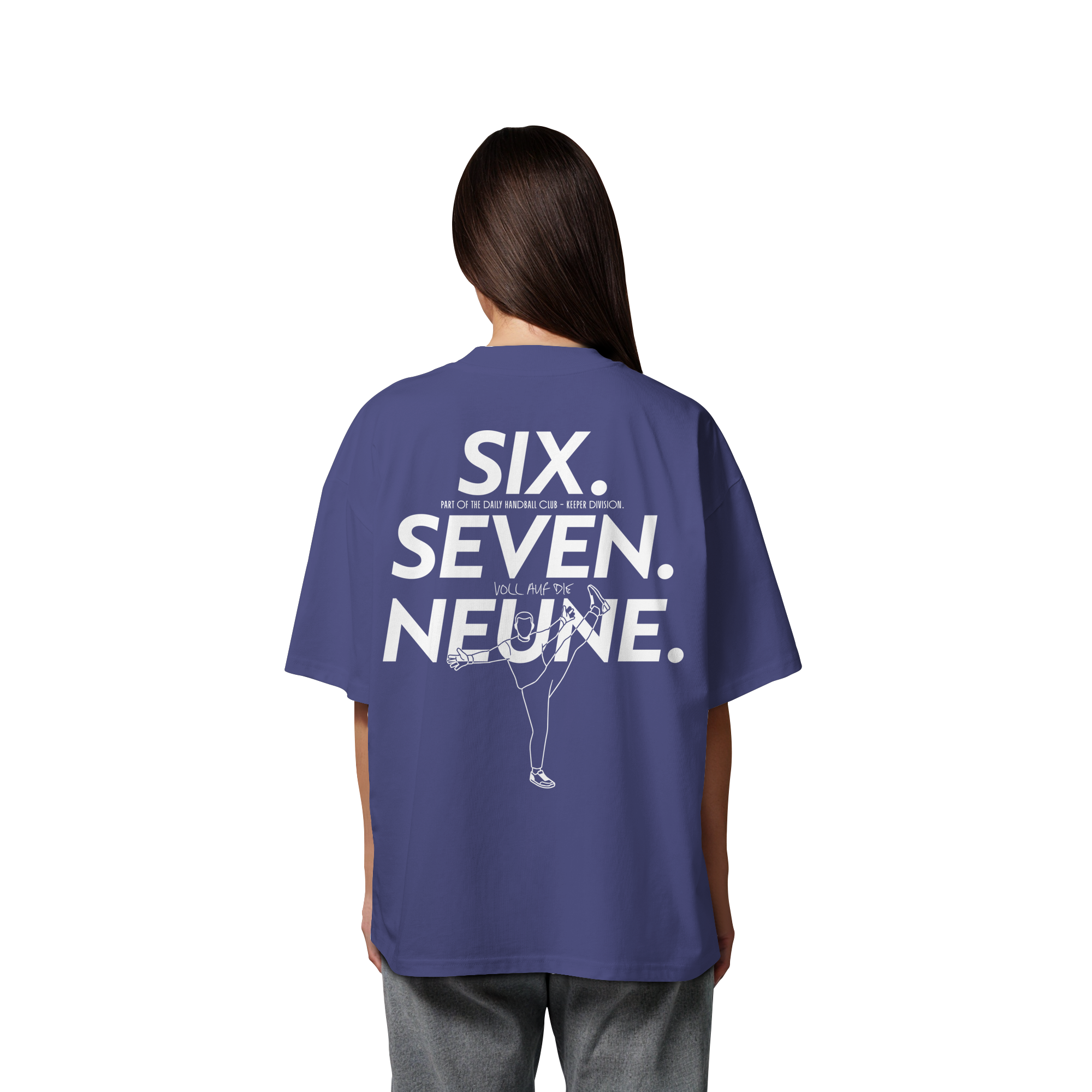 SIX. SEVEN. NEUNE. – Keeper Edition - Organic Oversize Shirt