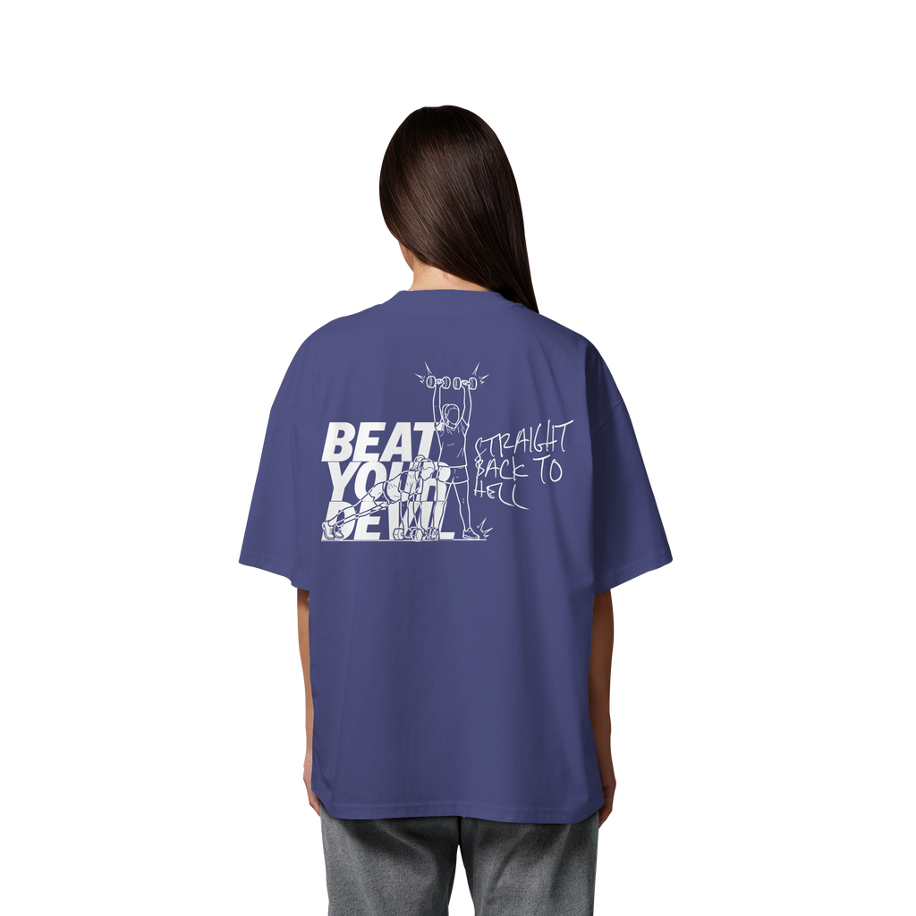 BEAT YOUR DEVIL – Pre-Season Edition - Organic Oversize Shirt
