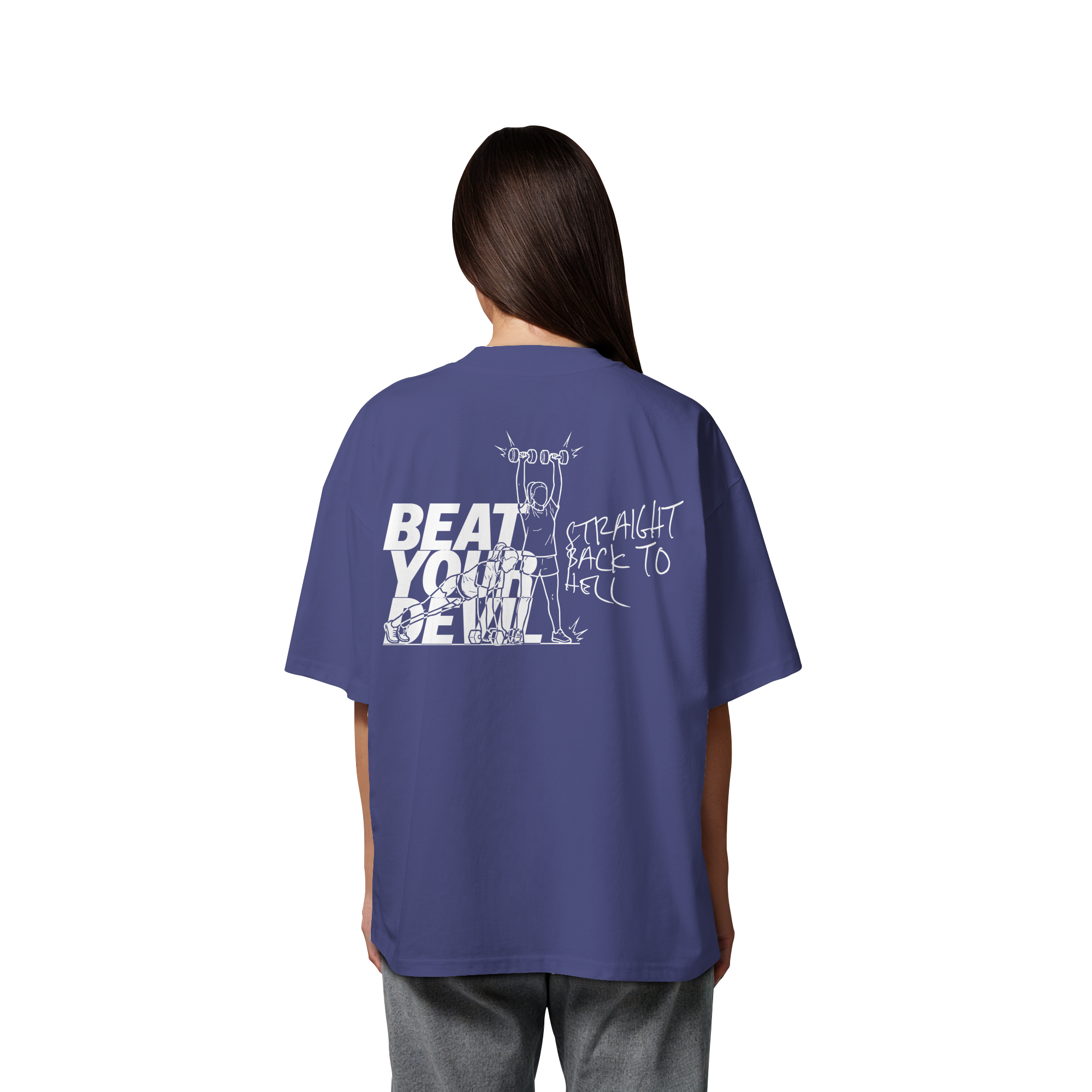 BEAT YOUR DEVIL – Pre-Season Edition - Organic Oversize Shirt