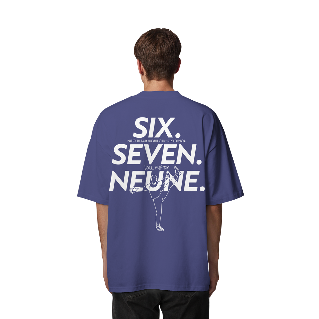 SIX. SEVEN. NEUNE. – Keeper Edition - Organic Oversize Shirt