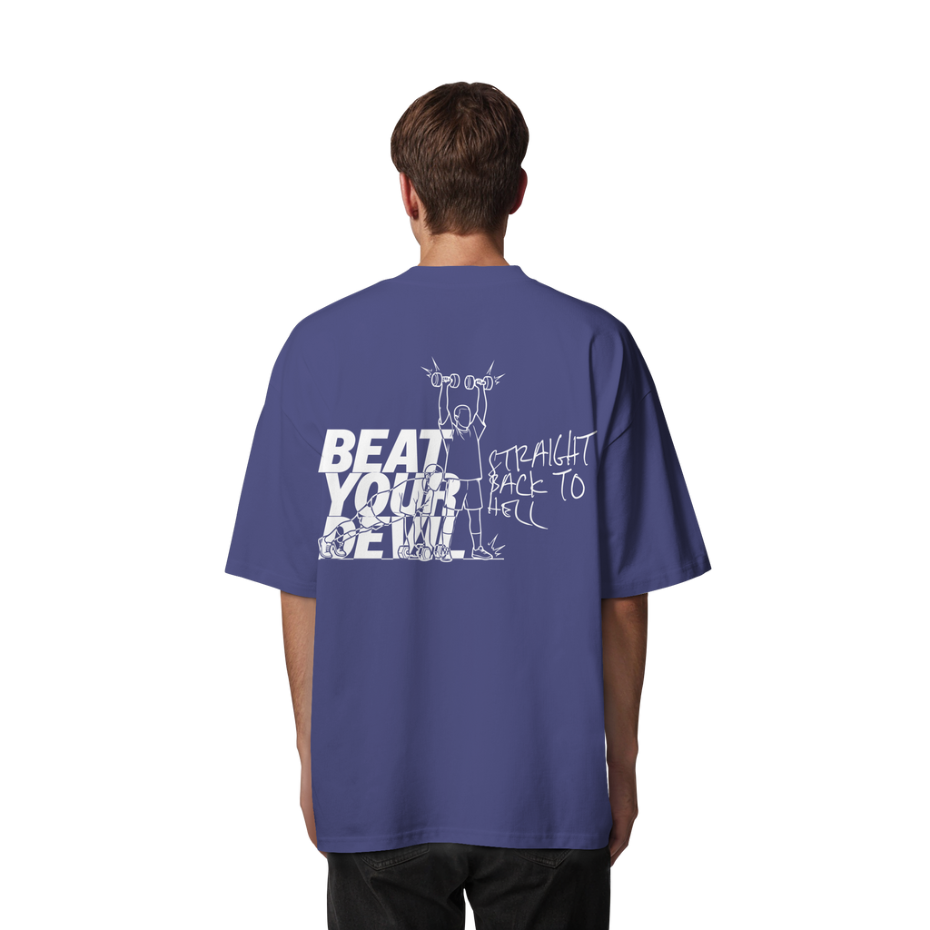 BEAT YOUR DEVIL – Pre-Season Edition - Organic Oversize Shirt