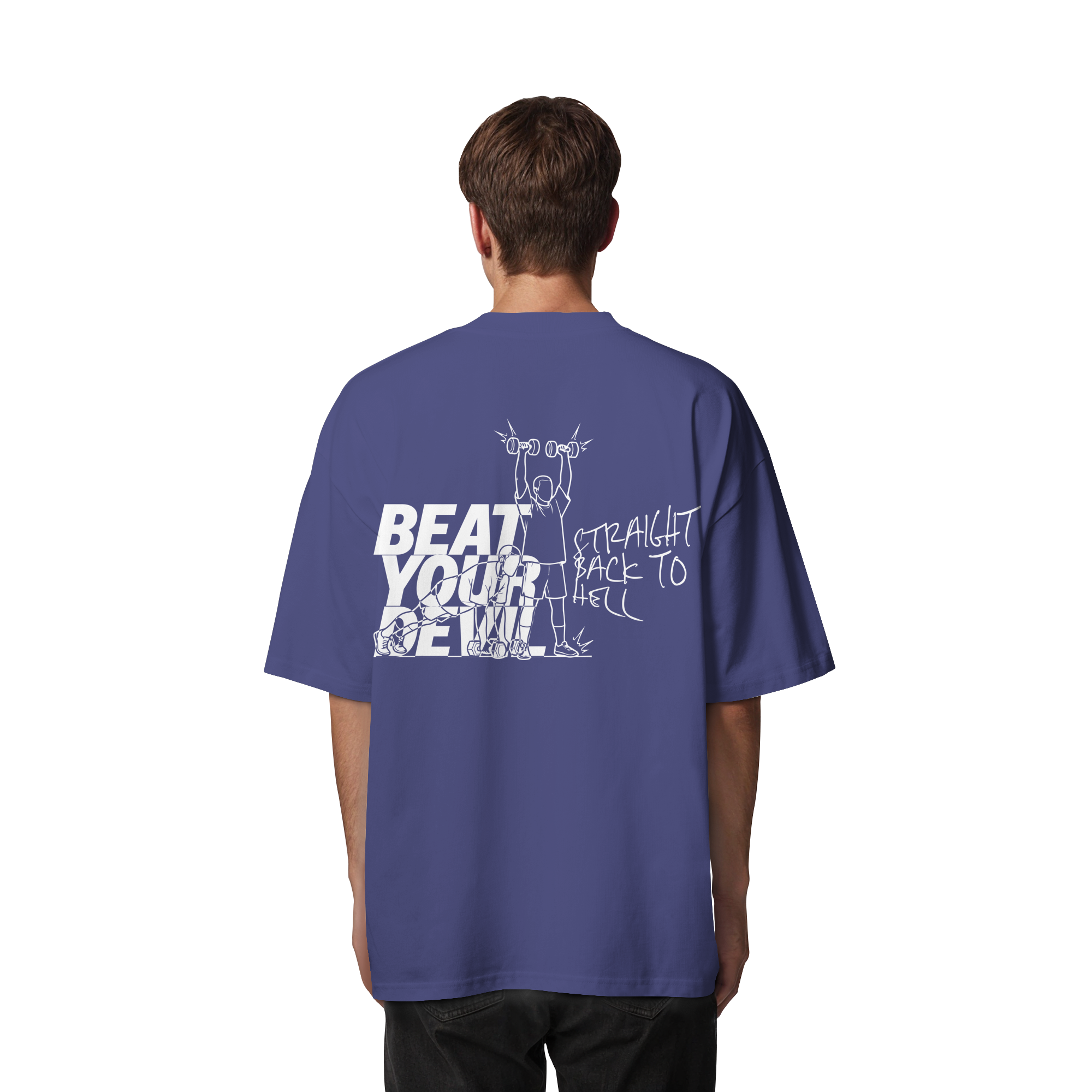 BEAT YOUR DEVIL – Pre-Season Edition - Organic Oversize Shirt
