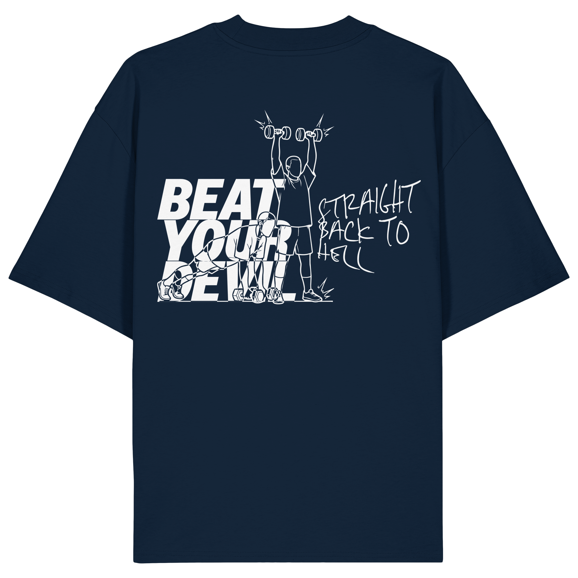 BEAT YOUR DEVIL – Pre-Season Edition - Organic Oversize Shirt