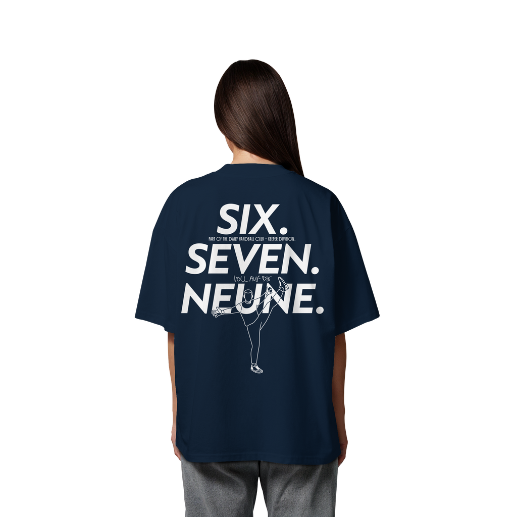 SIX. SEVEN. NEUNE. – Keeper Edition - Organic Oversize Shirt