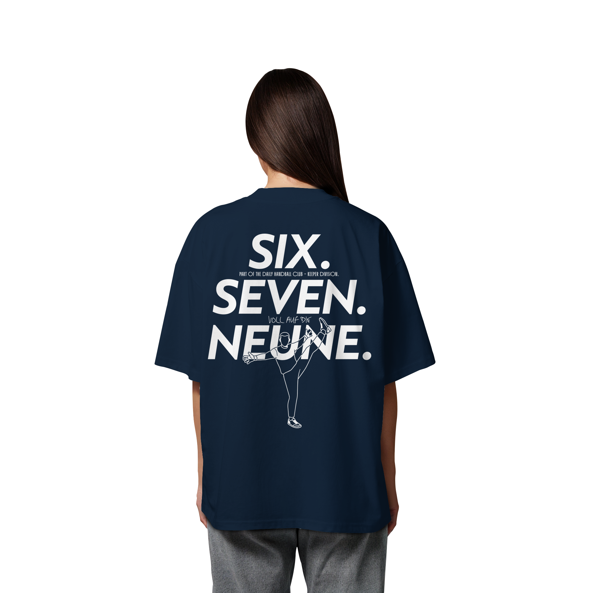 SIX. SEVEN. NEUNE. – Keeper Edition - Organic Oversize Shirt