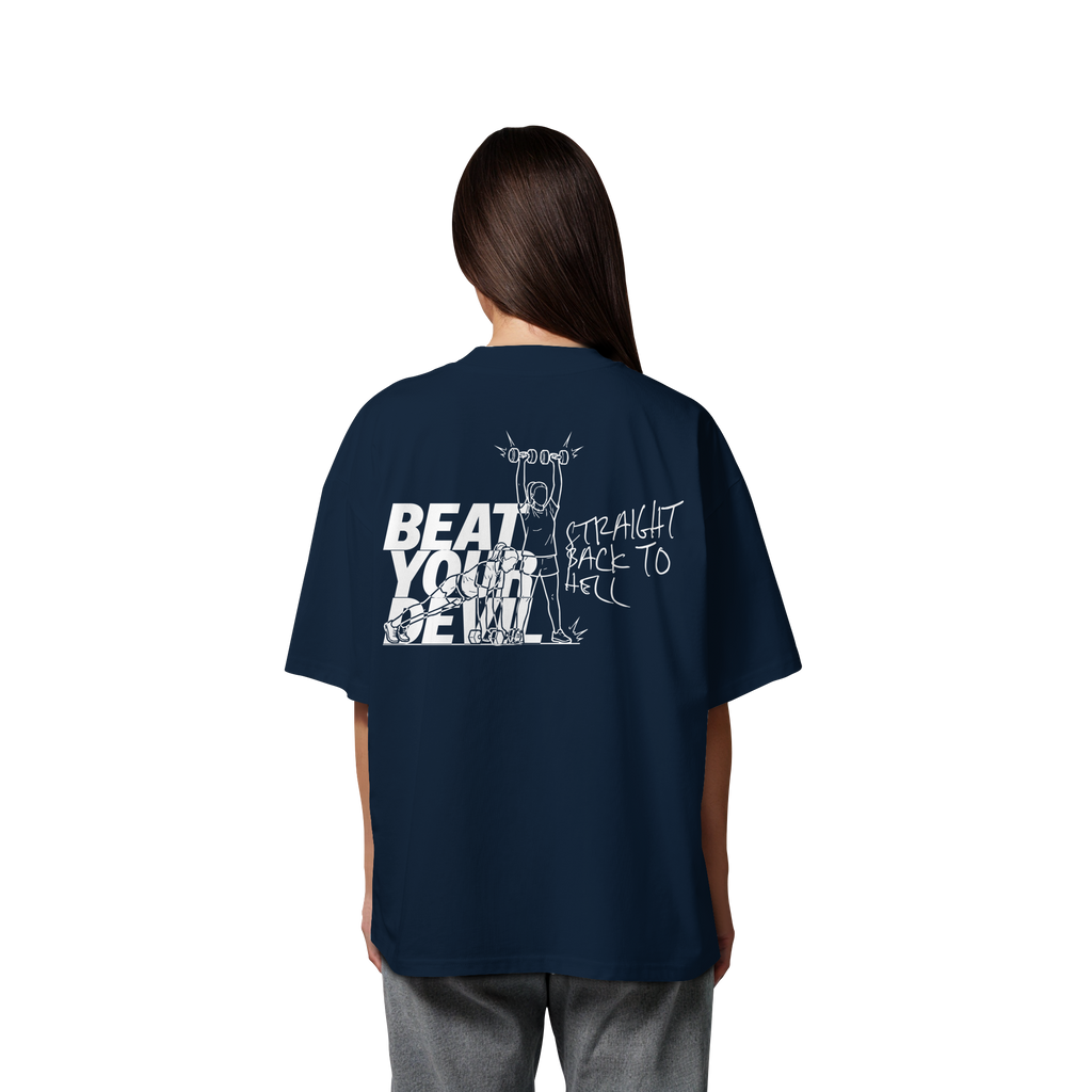 BEAT YOUR DEVIL – Pre-Season Edition - Organic Oversize Shirt