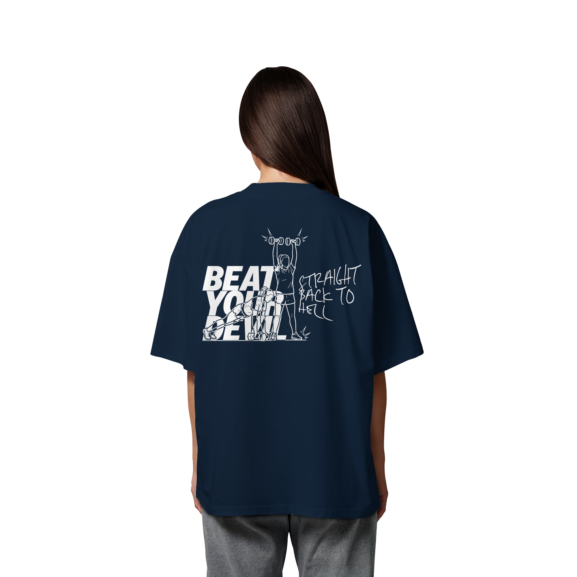 BEAT YOUR DEVIL – Pre-Season Edition - Organic Oversize Shirt