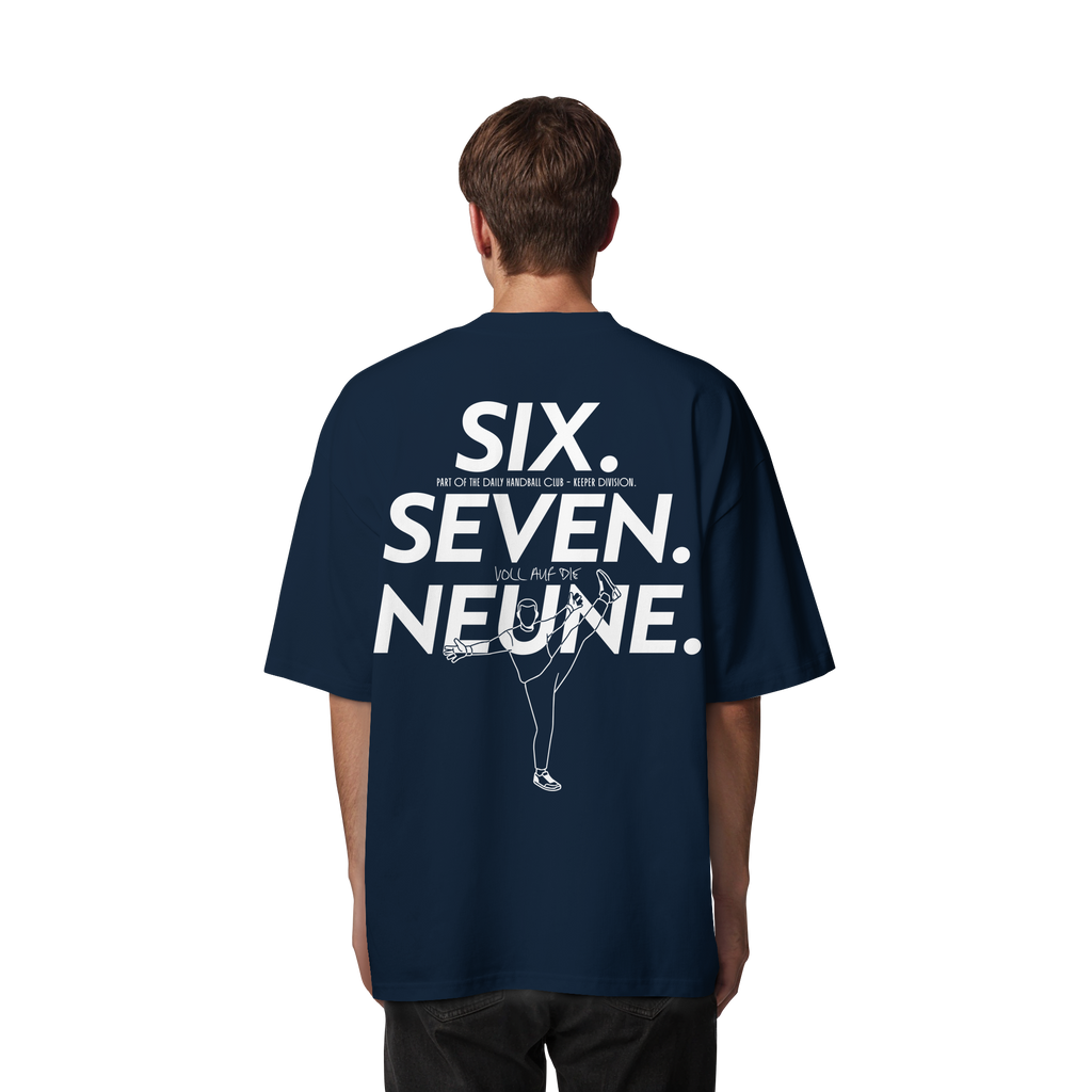 SIX. SEVEN. NEUNE. – Keeper Edition - Organic Oversize Shirt
