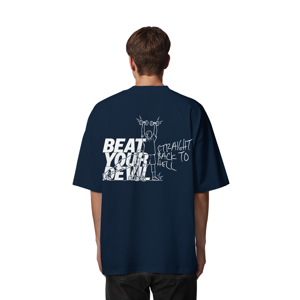 BEAT YOUR DEVIL – Pre-Season Edition - Organic Oversize Shirt
