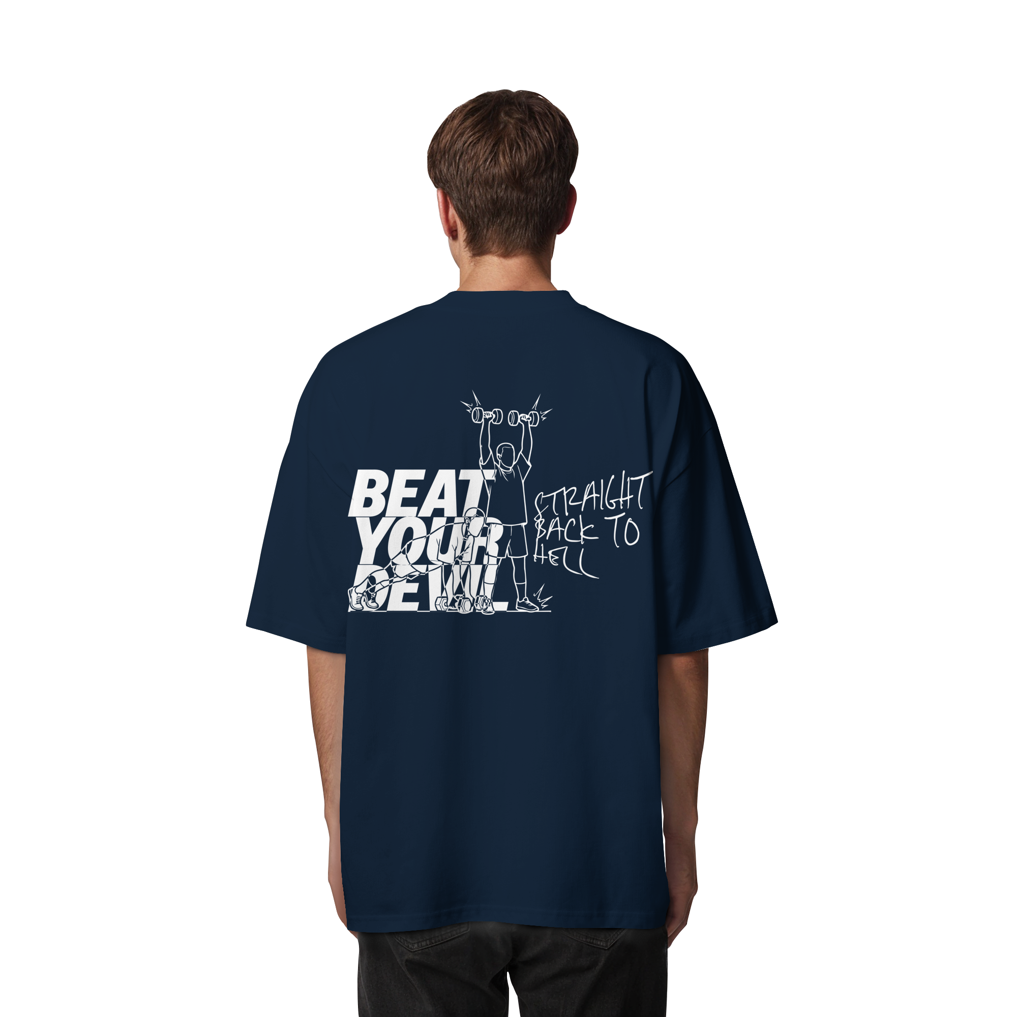 BEAT YOUR DEVIL – Pre-Season Edition - Organic Oversize Shirt