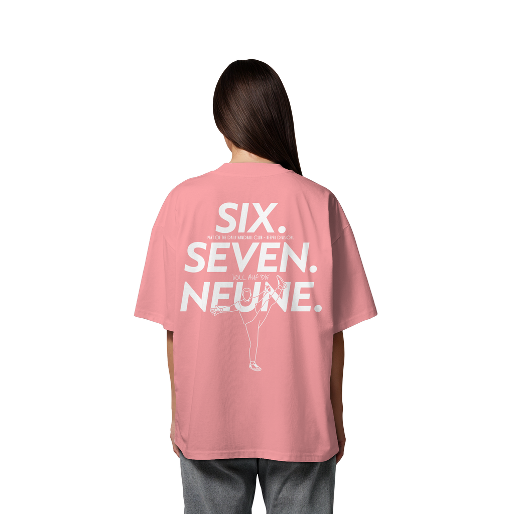 SIX. SEVEN. NEUNE. – Keeper Edition - Organic Oversize Shirt