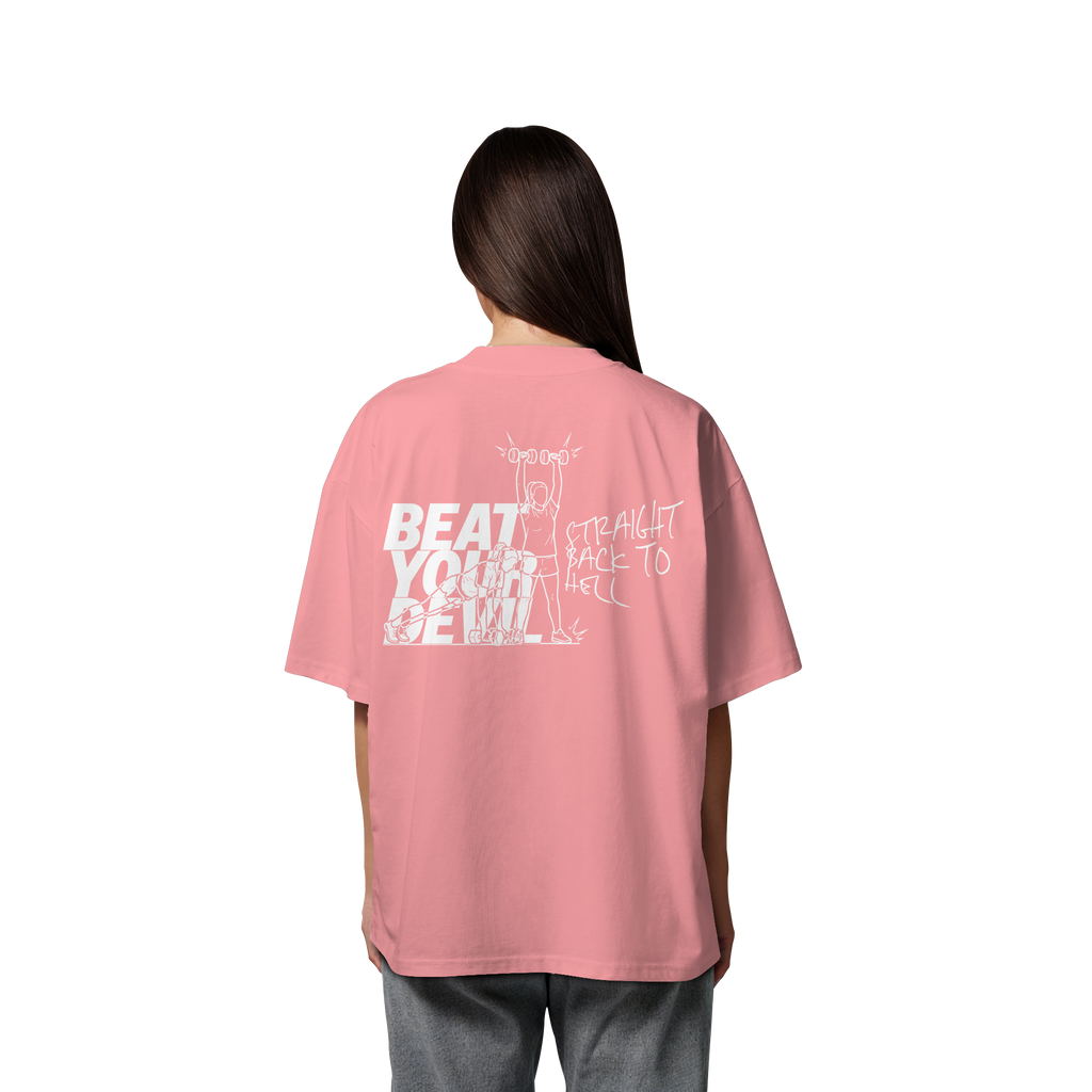 BEAT YOUR DEVIL – Pre-Season Edition - Organic Oversize Shirt