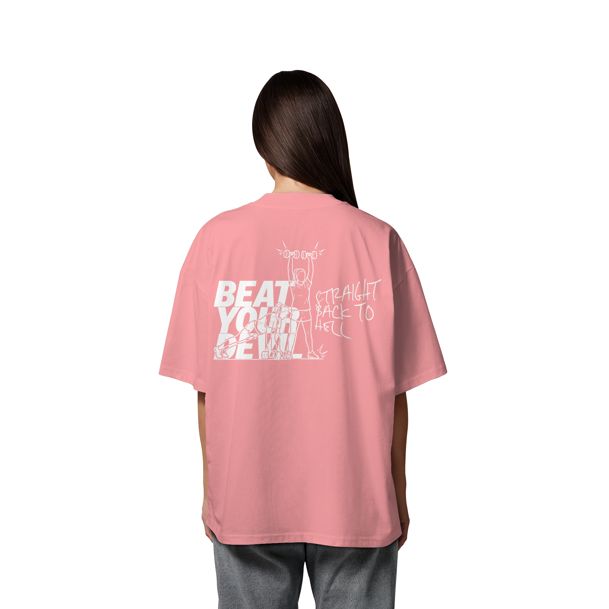 BEAT YOUR DEVIL – Pre-Season Edition - Organic Oversize Shirt