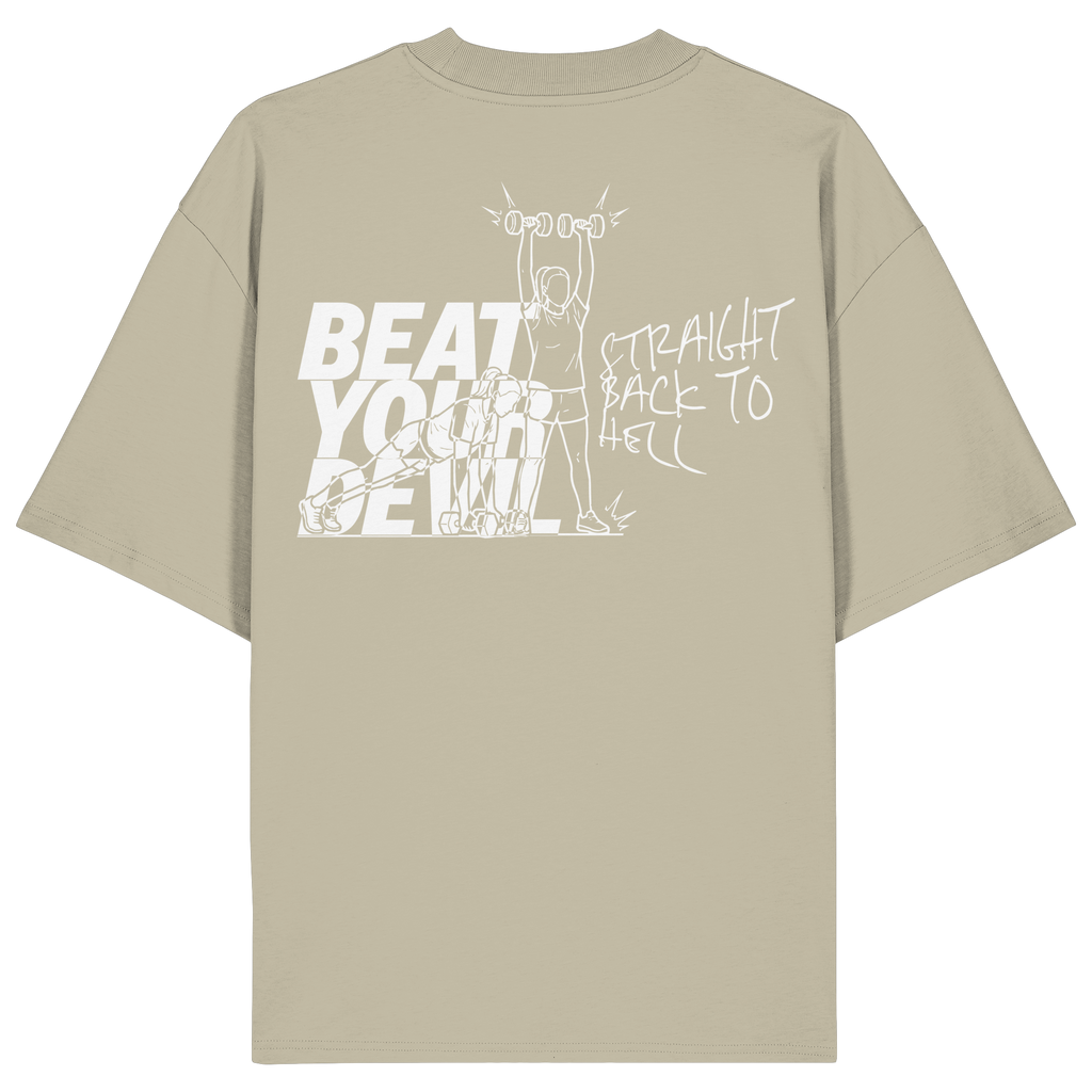 BEAT YOUR DEVIL – Pre-Season Edition - Organic Oversize Shirt