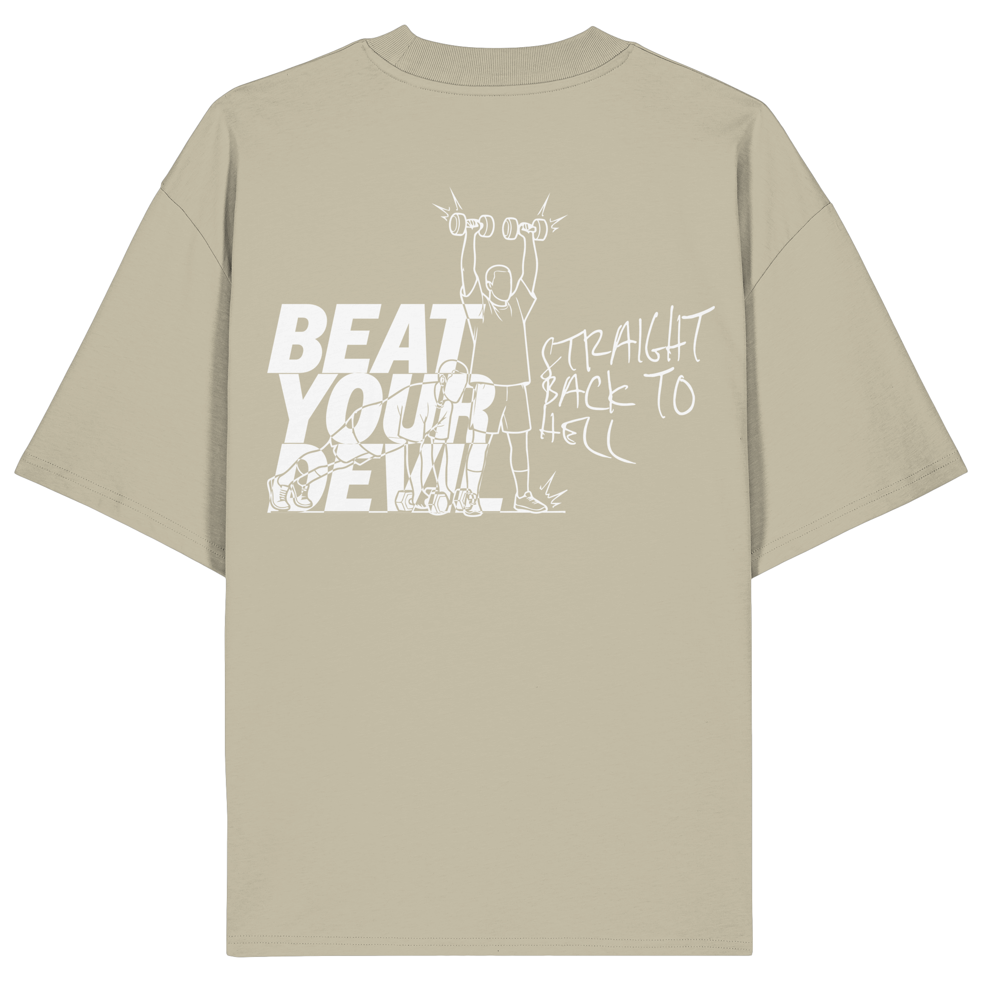 BEAT YOUR DEVIL – Pre-Season Edition - Organic Oversize Shirt