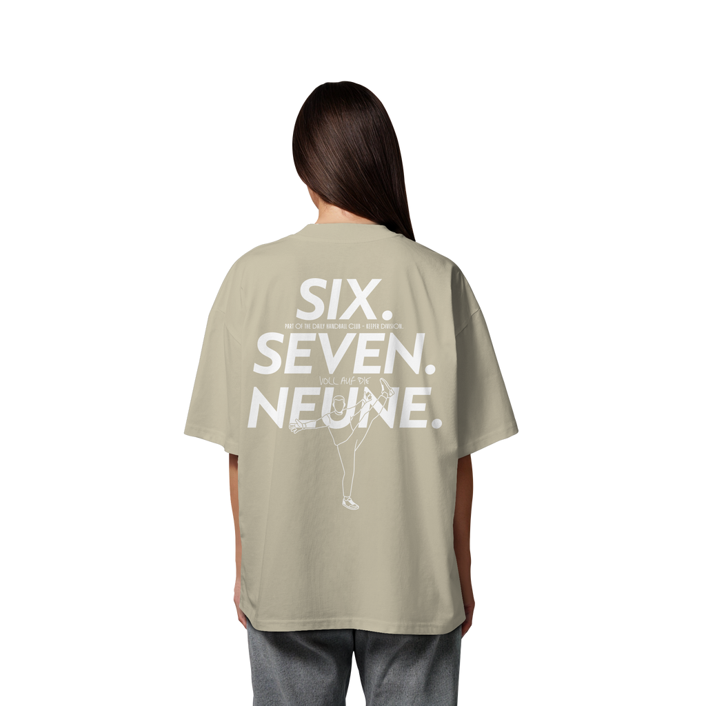 SIX. SEVEN. NEUNE. – Keeper Edition - Organic Oversize Shirt