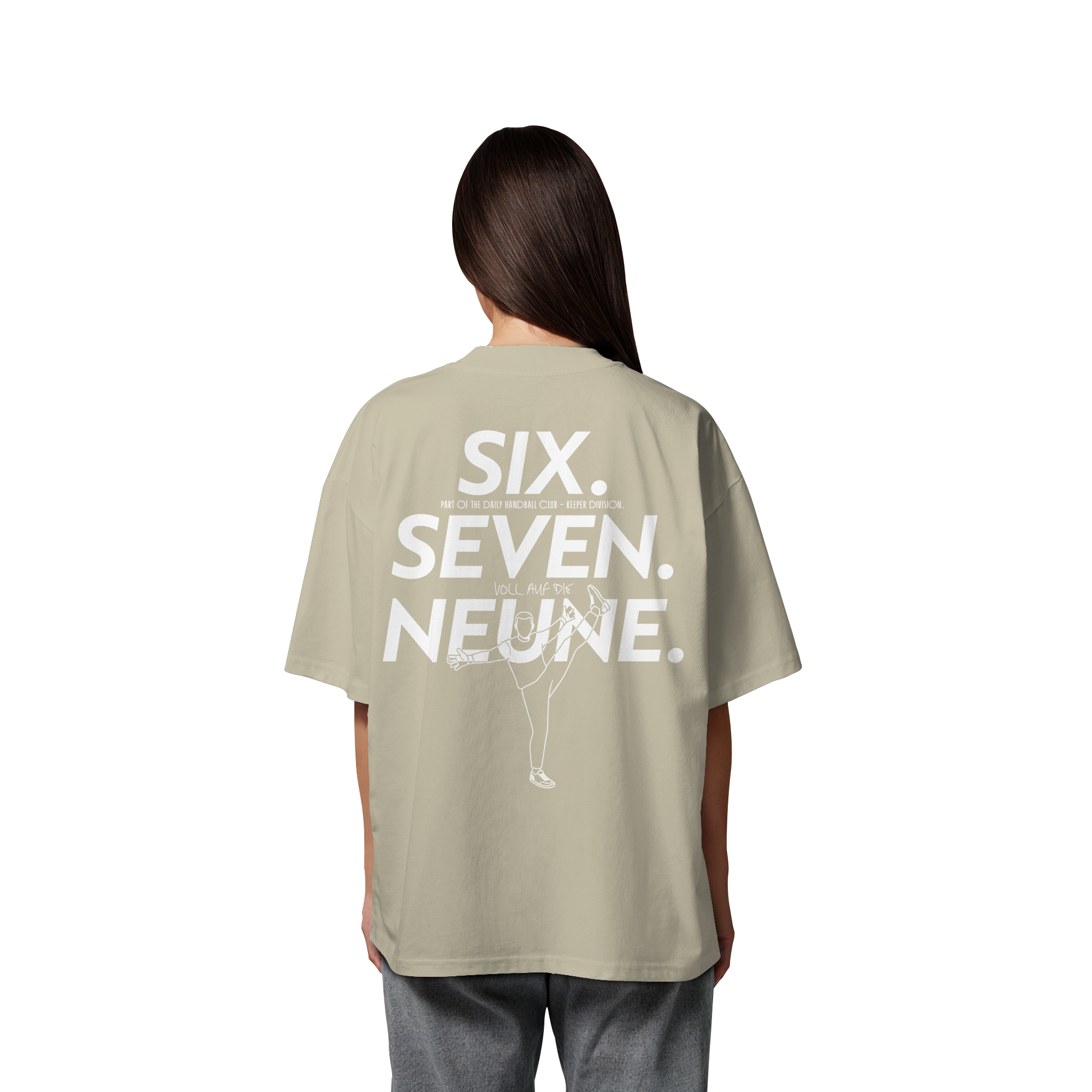 SIX. SEVEN. NEUNE. – Keeper Edition - Organic Oversize Shirt