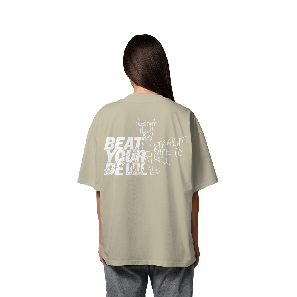 BEAT YOUR DEVIL – Pre-Season Edition - Organic Oversize Shirt