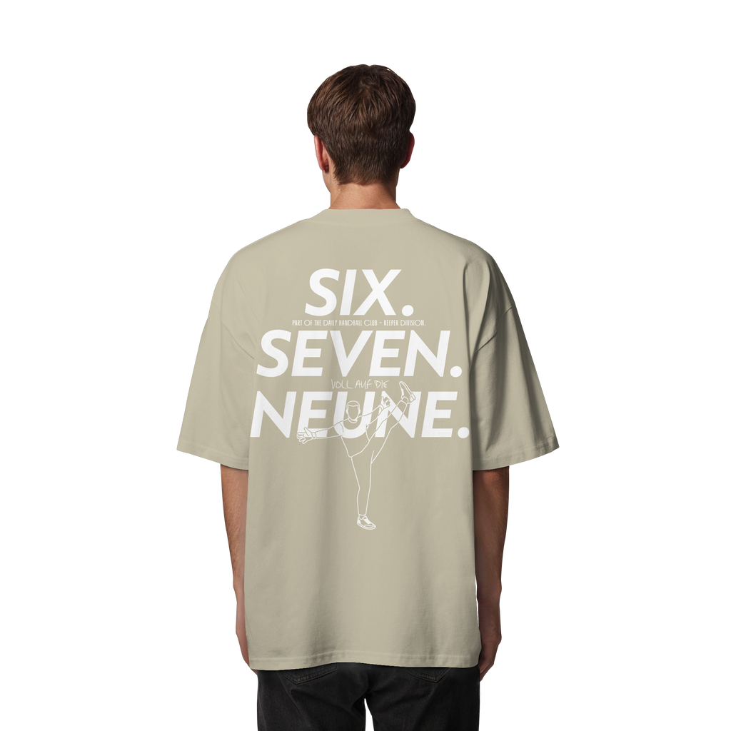 SIX. SEVEN. NEUNE. – Keeper Edition - Organic Oversize Shirt