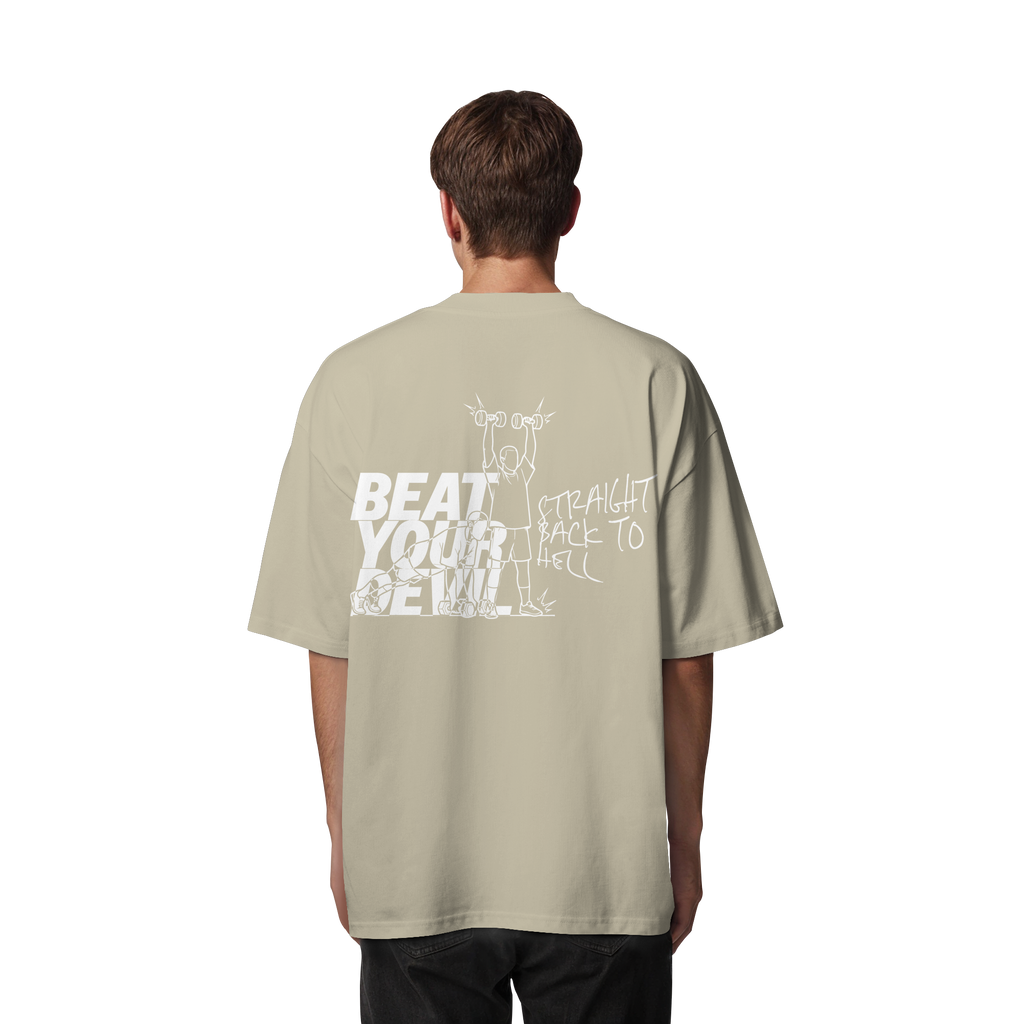 BEAT YOUR DEVIL – Pre-Season Edition - Organic Oversize Shirt