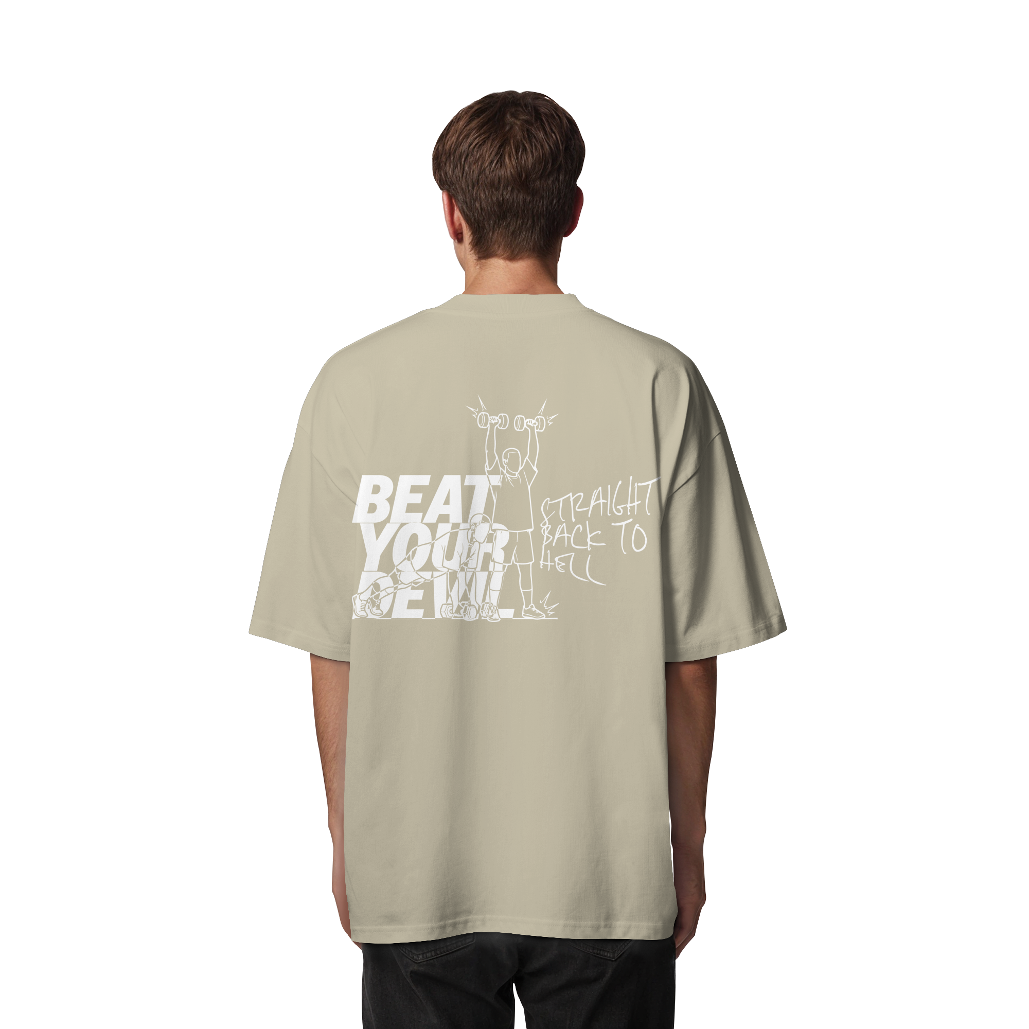 BEAT YOUR DEVIL – Pre-Season Edition - Organic Oversize Shirt