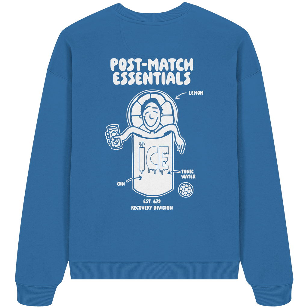 POST-MATCH ESSENTIALS - Organic Oversize Sweatshirt