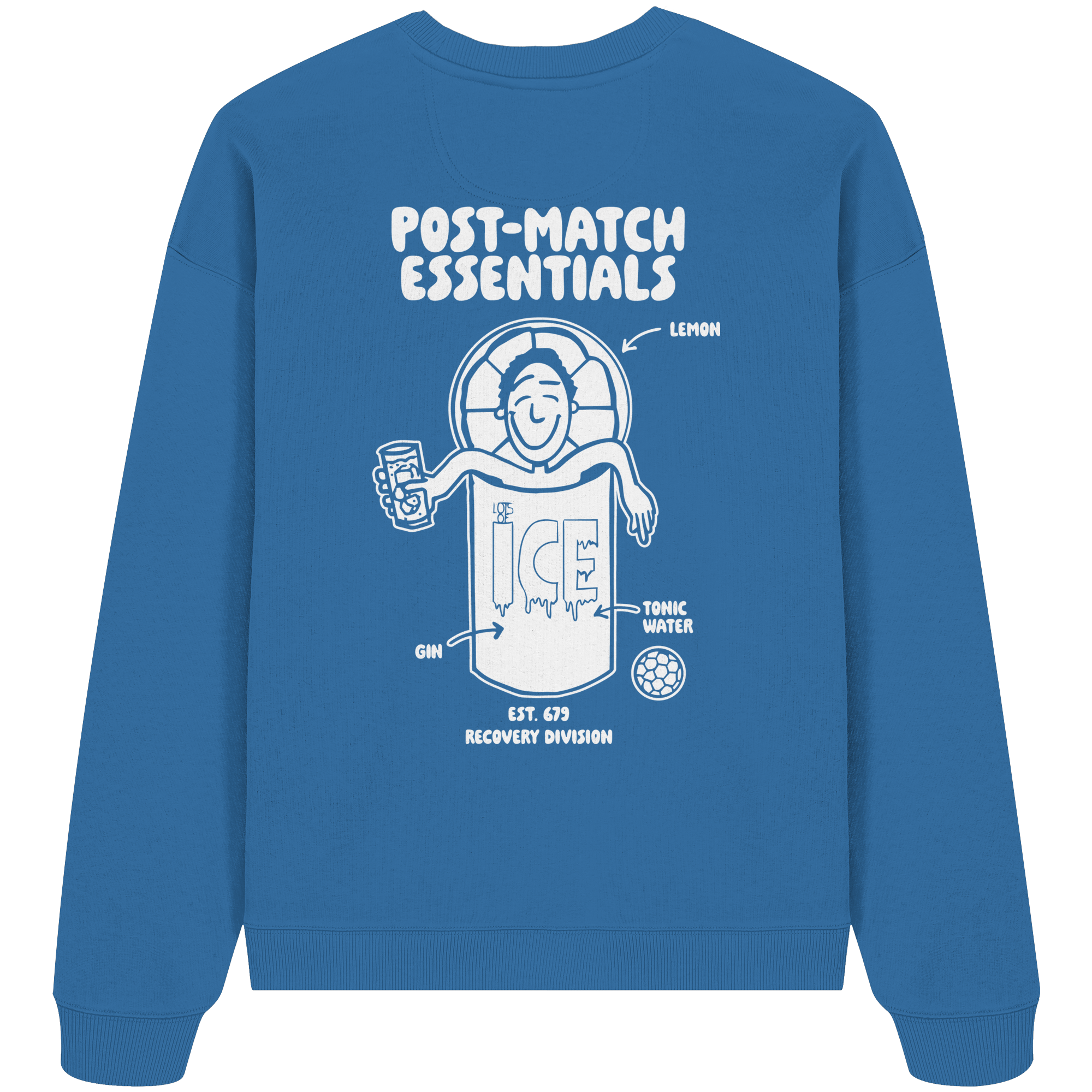 POST-MATCH ESSENTIALS - Organic Oversize Sweatshirt