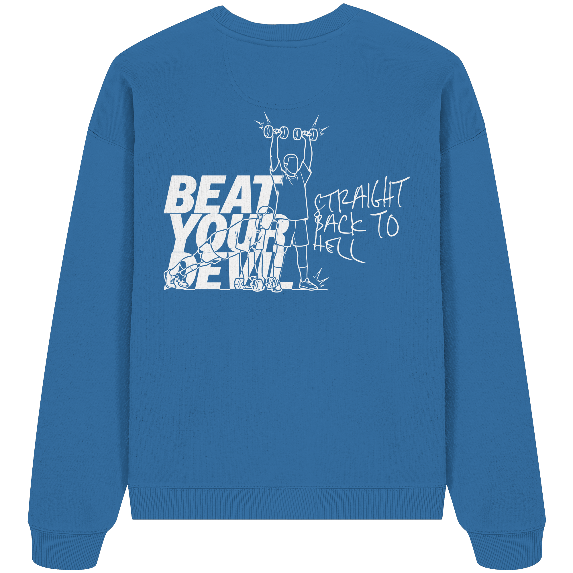 BEAT YOUR DEVIL – Pre-Season Edition -  - Organic Oversize Sweatshirt