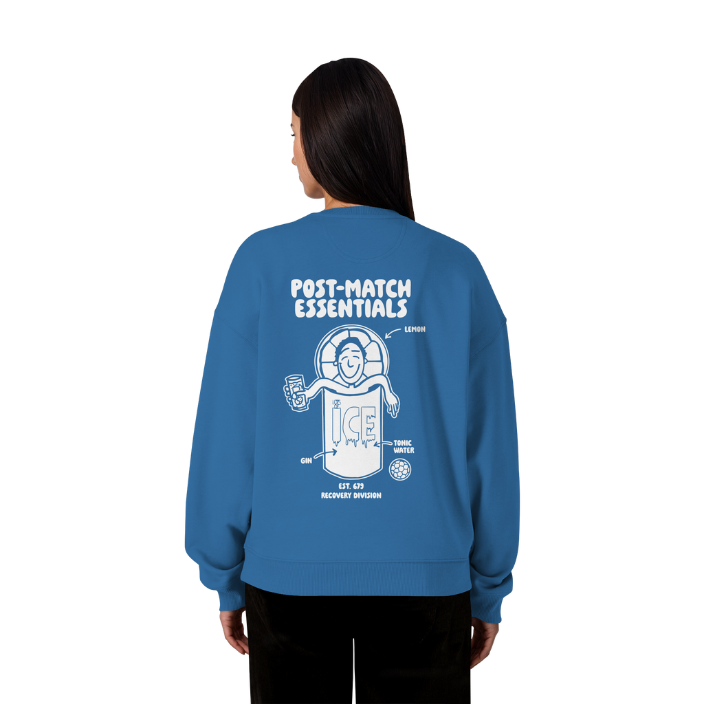 POST-MATCH ESSENTIALS - Organic Oversize Sweatshirt