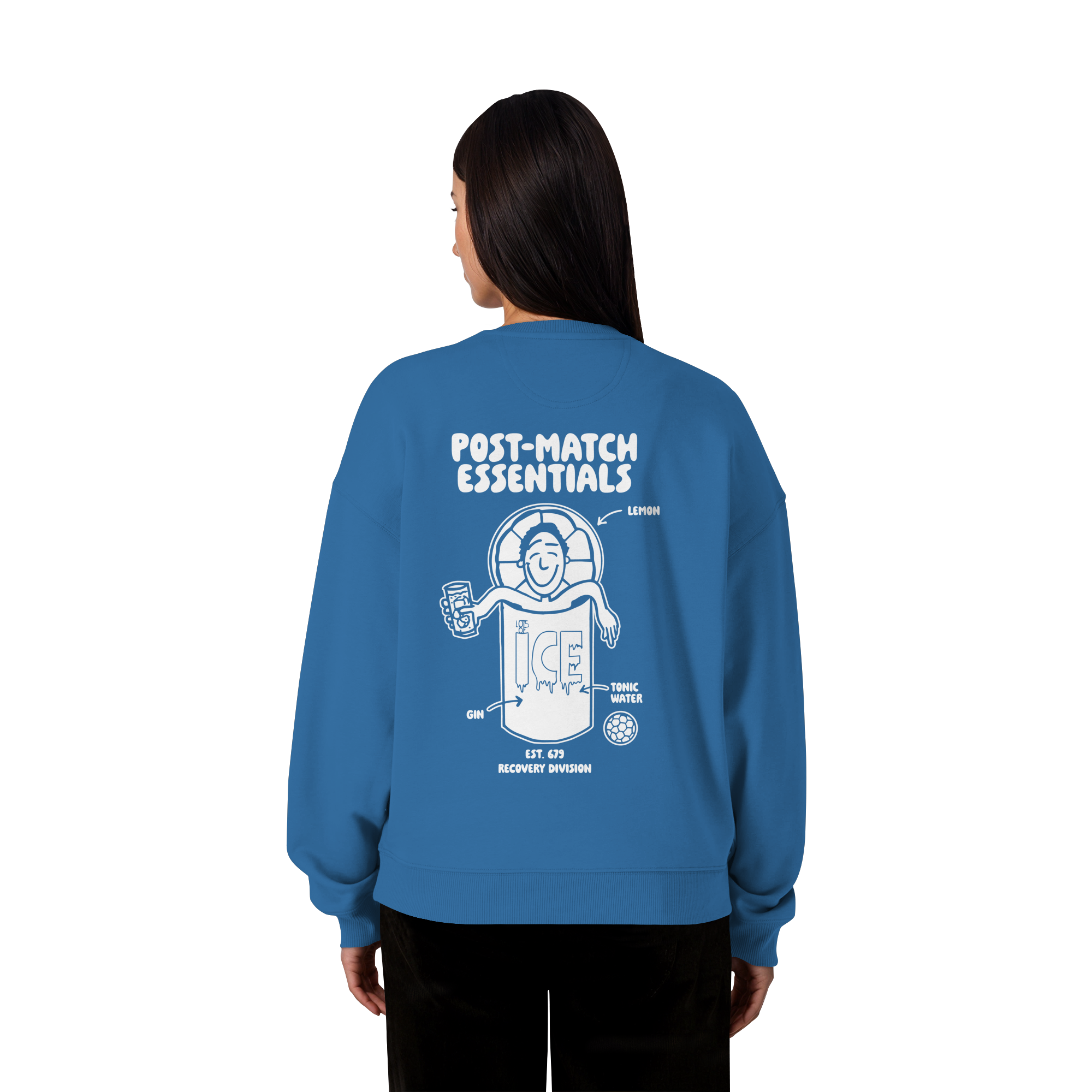POST-MATCH ESSENTIALS - Organic Oversize Sweatshirt