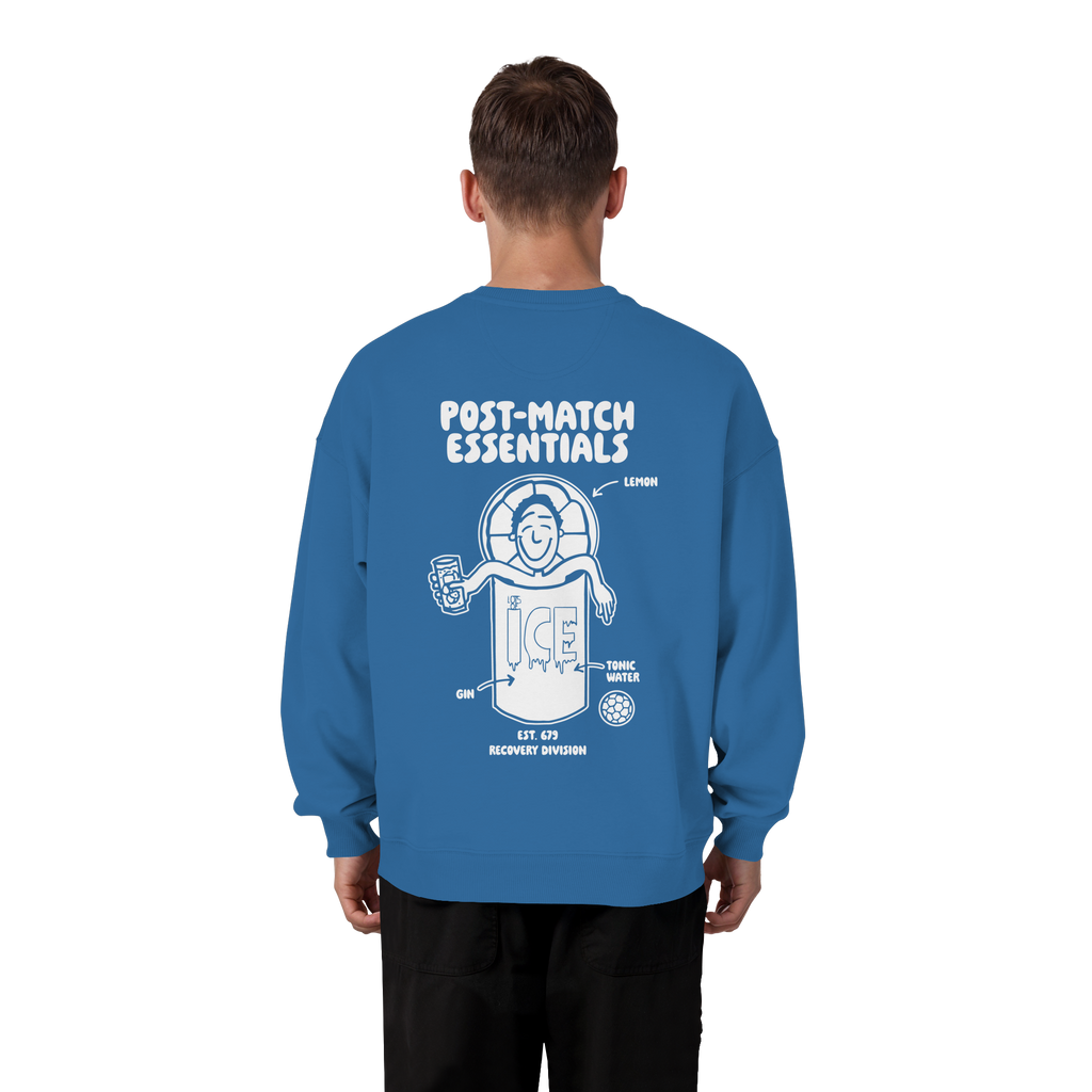 POST-MATCH ESSENTIALS - Organic Oversize Sweatshirt