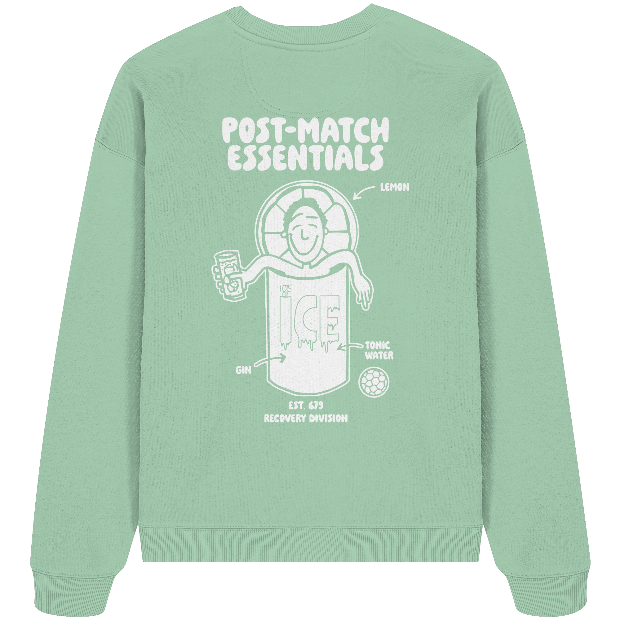 POST-MATCH ESSENTIALS - Organic Oversize Sweatshirt