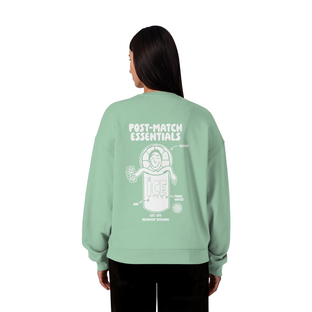 POST-MATCH ESSENTIALS - Organic Oversize Sweatshirt