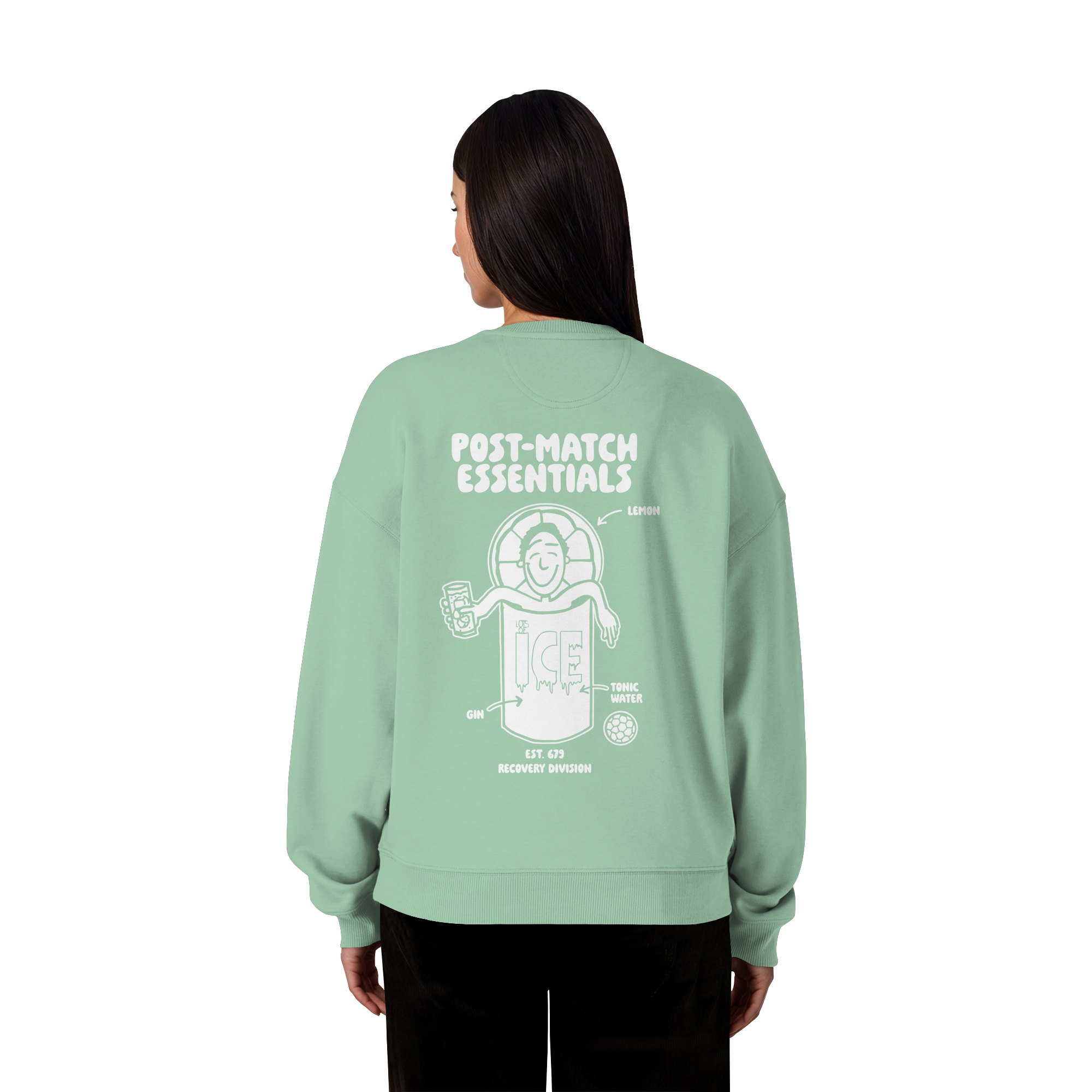 POST-MATCH ESSENTIALS - Organic Oversize Sweatshirt