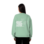 BEAT YOUR DEVIL – Pre-Season Edition - Organic Oversize Sweatshirt