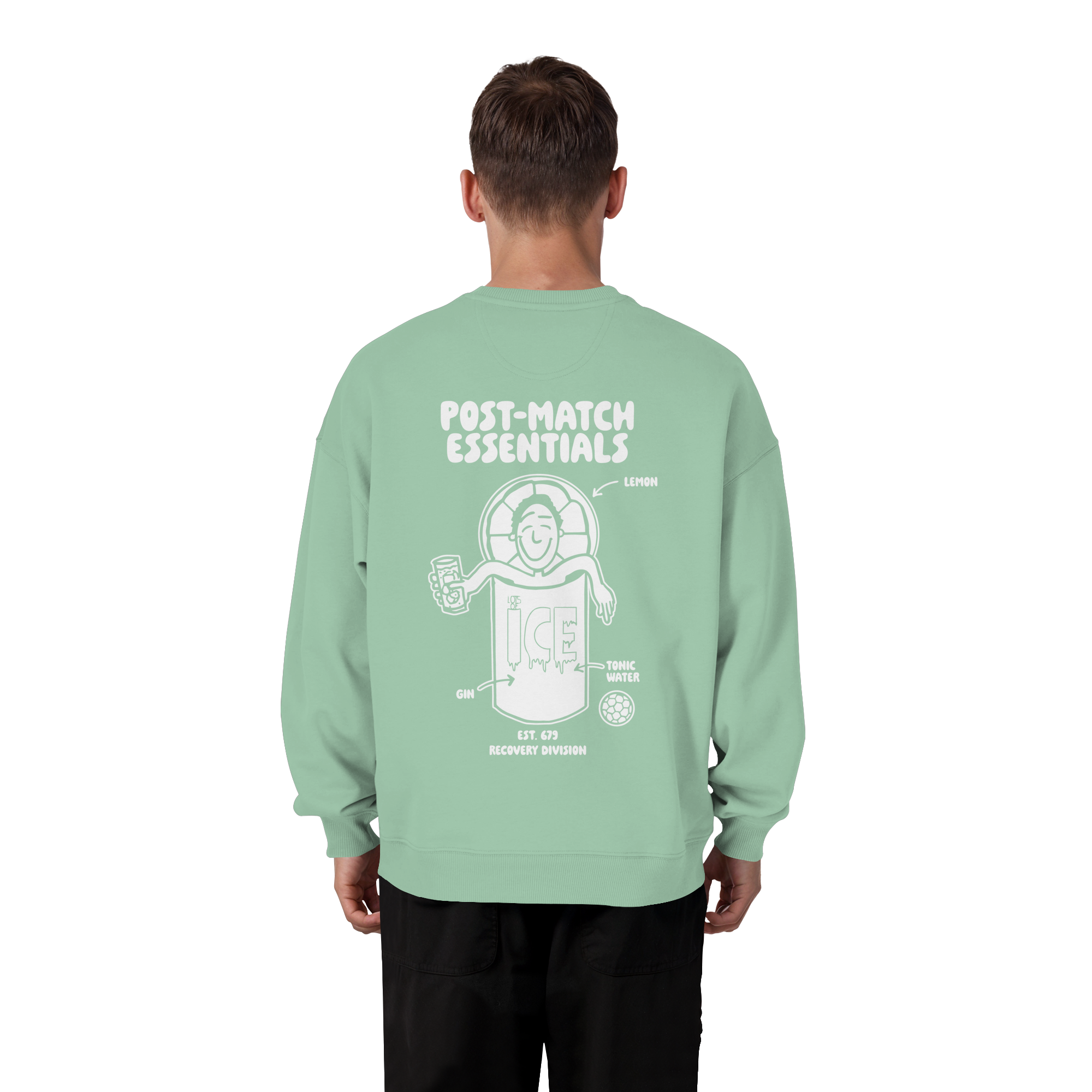 POST-MATCH ESSENTIALS - Organic Oversize Sweatshirt