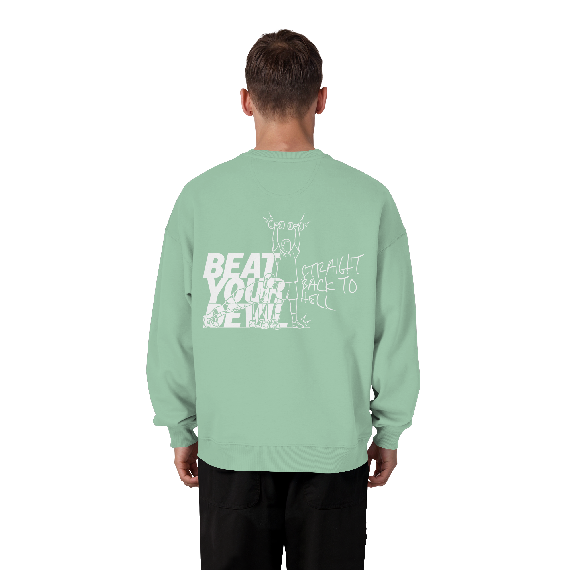 BEAT YOUR DEVIL – Pre-Season Edition -  - Organic Oversize Sweatshirt