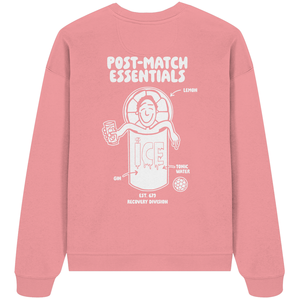 POST-MATCH ESSENTIALS - Organic Oversize Sweatshirt
