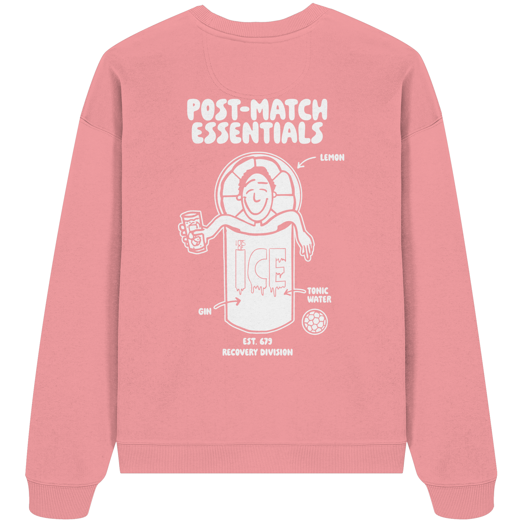 POST-MATCH ESSENTIALS - Organic Oversize Sweatshirt