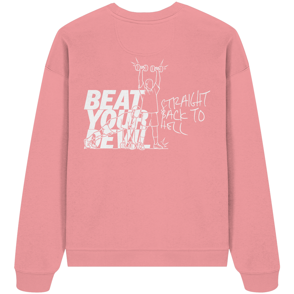 BEAT YOUR DEVIL – Pre-Season Edition -  - Organic Oversize Sweatshirt