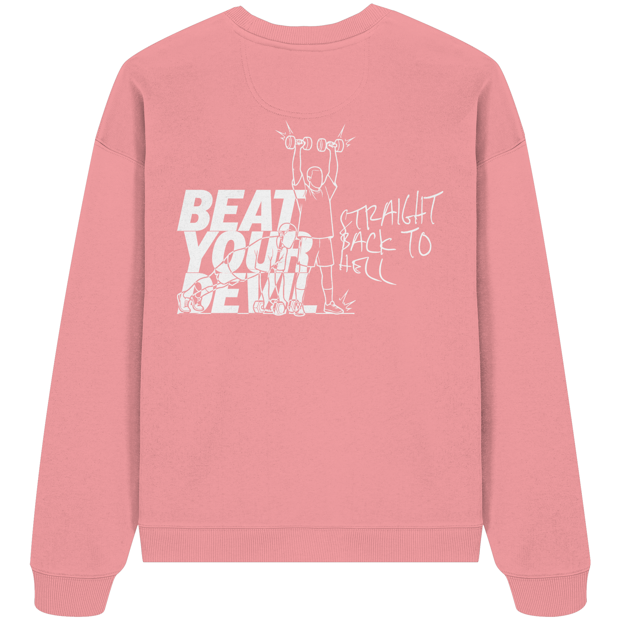 BEAT YOUR DEVIL – Pre-Season Edition -  - Organic Oversize Sweatshirt