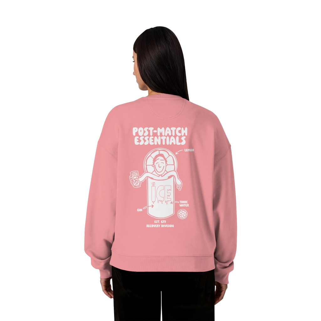 POST-MATCH ESSENTIALS - Organic Oversize Sweatshirt