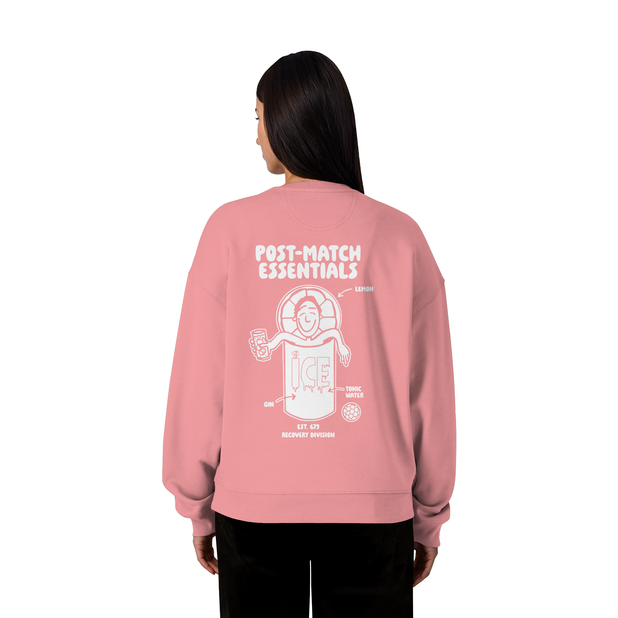 POST-MATCH ESSENTIALS - Organic Oversize Sweatshirt