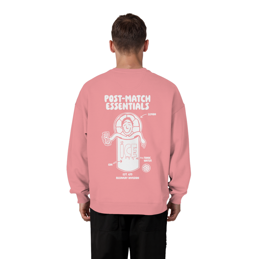 POST-MATCH ESSENTIALS - Organic Oversize Sweatshirt