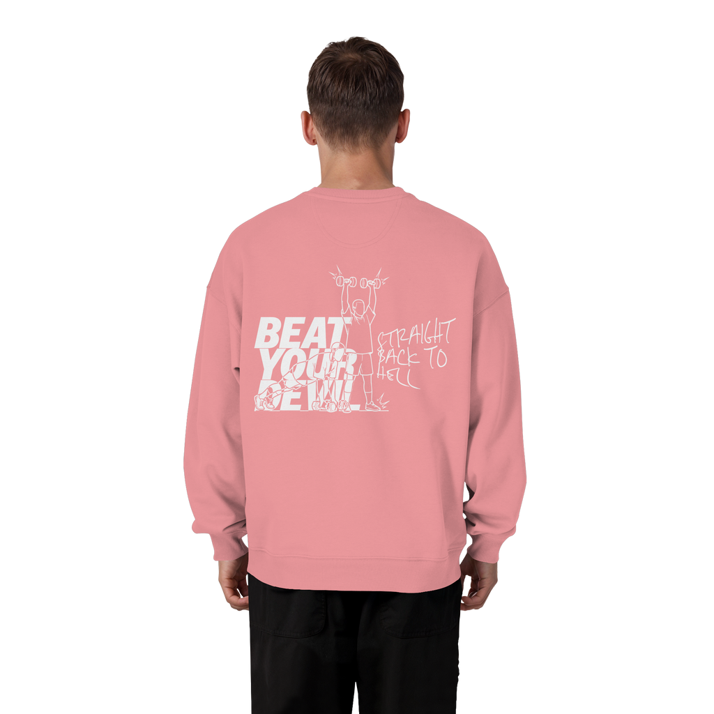 BEAT YOUR DEVIL – Pre-Season Edition -  - Organic Oversize Sweatshirt