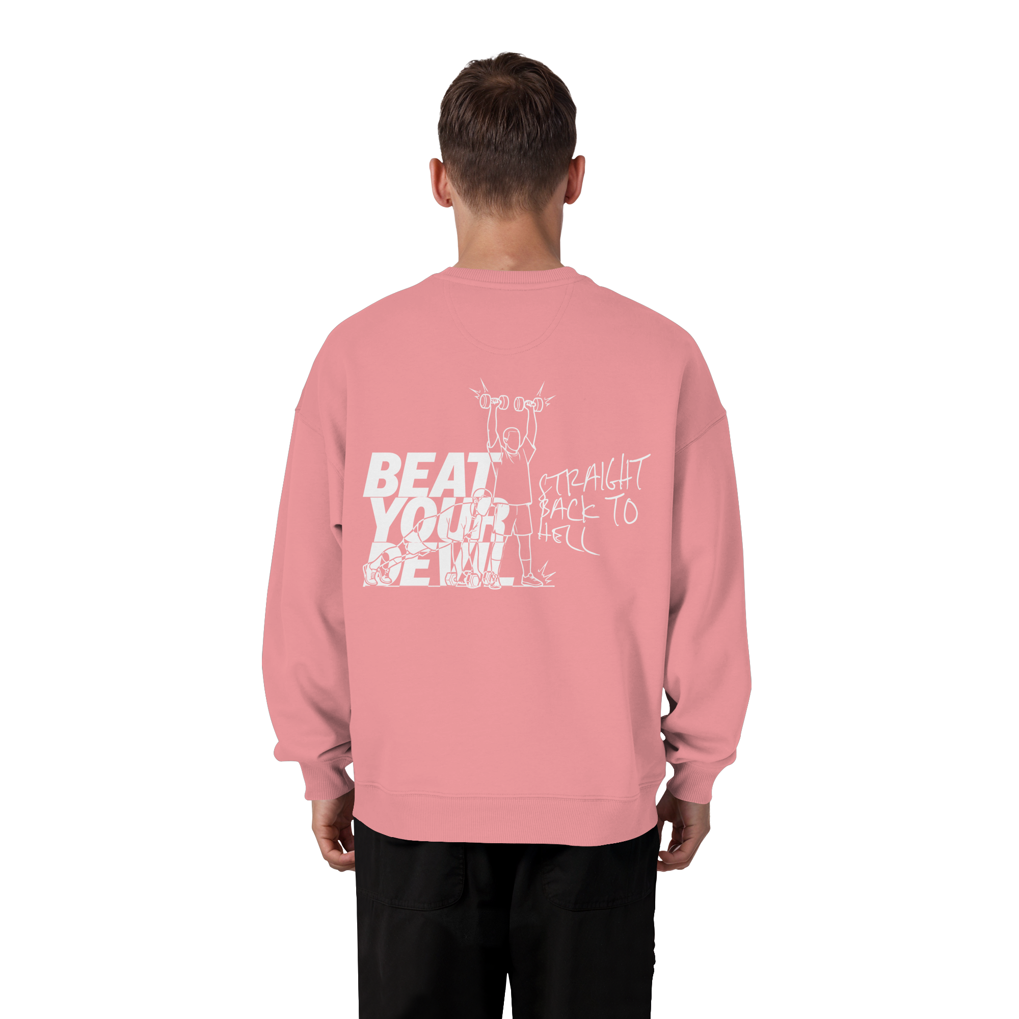 BEAT YOUR DEVIL – Pre-Season Edition -  - Organic Oversize Sweatshirt
